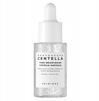 Attēls no SKIN1004_Madagascar Centella Tone Brightening Capsule Ampoule ampuka rozjaniajca na bazie ekstraktu z Wkroty Azjatyckiej do twarzy 30ml