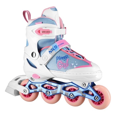 Picture of Skrituļslidas NA18168A IN-LINE SKATES PRINCESS WHITE SIZE S(31-34) NILS EXTREME