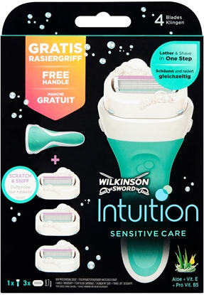 Attēls no Skustuvas moterims Intuition Sensitive + 3 skirtingos galvuts