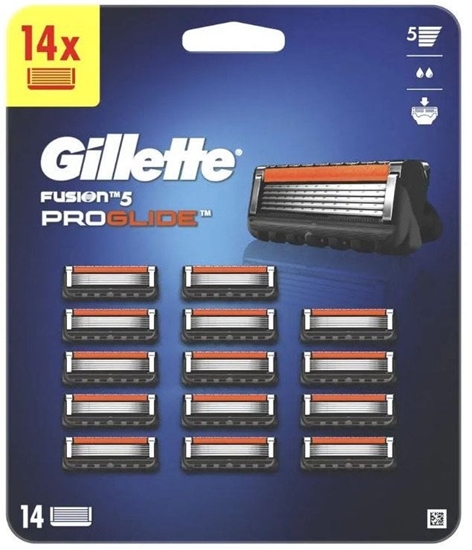 Picture of Skustuvo galvuts Gillette Fusion Proglide, 14 vnt.