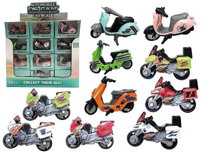 Изображение Skuter metalowy 1:64 MIX