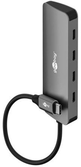 Picture of Slim 4-portowy koncentrator USB, USB-C na USB-C, 10 Gbit/s