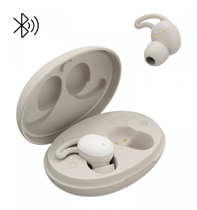 Picture of Słuchawki dokanałowewe do snu/podcast białe 