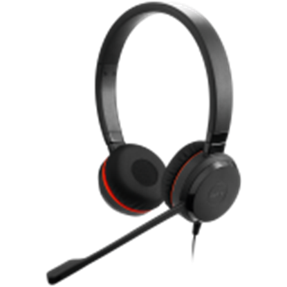 Picture of Jabra Evolve 30 II Austiņas Vadu Birojs / zvanu centrs USB Type-C / USB Type-A Melns