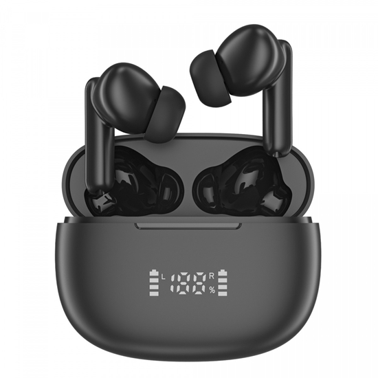 Picture of Suchawki Audeeo Suchawki TWS Audeeo Navigator z wywietlaczem LED (czarne)