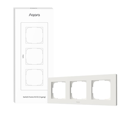Picture of SMART SWITCH FRAME H2 (3-GANG)/WHITE FE-X02D-W AQARA
