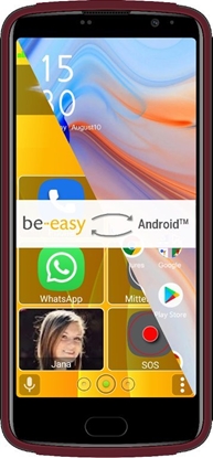 Attēls no Smartfon Beafon M7 Lite Premium 3/32GB Czerwony  (M7LITE_EU001RB)