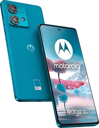 Attēls no Smartfon Motorola Edge 40 Neo 5G 12/256GB Niebieski Caneel Bay (PAYH0038PL)
