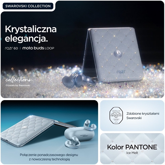 Picture of Smartfon Motorola Razr 60 5G 8/256GB Niebieski  (PB860055SE)