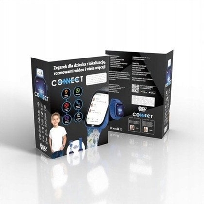 Attēls no Smartwatch dla dziecka KiDiZ Connect niebieski