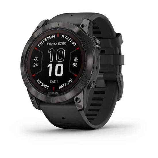 Picture of Zegarek sportowy Garmin fenix 7X Pro Sapphire Solar Czarny (010-02778-11)