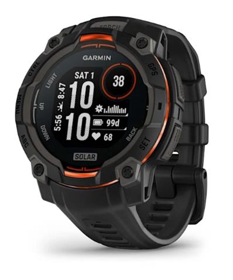 Picture of SMARTWATCH INSTINCT 3 SOLAR/BLACK/BLK 010-02934-00 GARMIN
