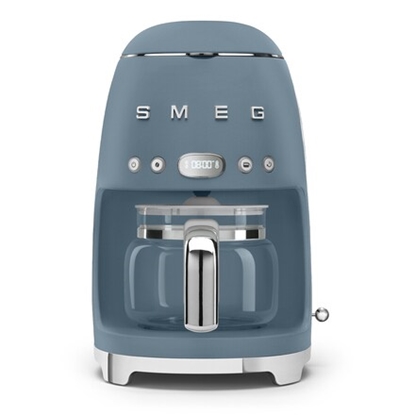 Picture of SMEG DRIP COFFEE MAKER 50�STYLE STORM BLUE DCF02SBMEU