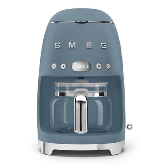 Picture of SMEG DRIP COFFEE MAKER 50�STYLE STORM BLUE DCF02SBMEU