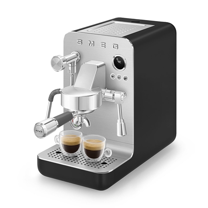 Изображение SMEG ESPRESSO COFFEE MACHINE COLLECTION BLACK EMC02BLMEU