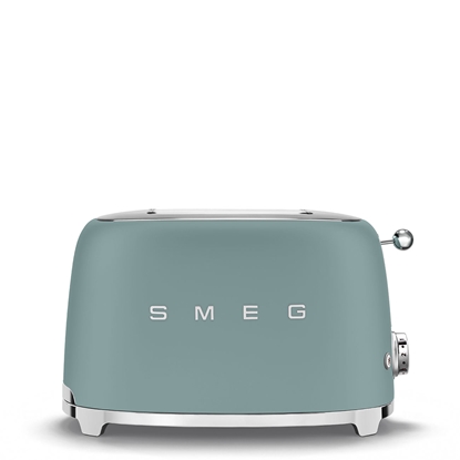 Attēls no SMEG TOASTER 2X2 50�STYLE GREEN TSF01EGMEU