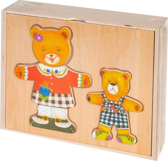 Picture of Smily Play Ukadanka drewniana Dwa misie