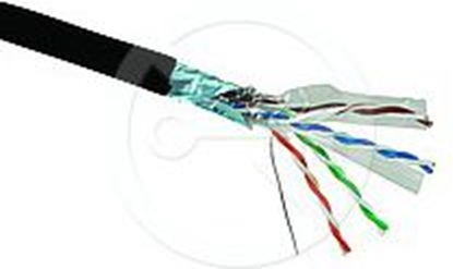 Изображение Solarix kabel instalacyjny zewntrzny FTP CAT6 PE 500m/box SXKD-6-FTP-PE