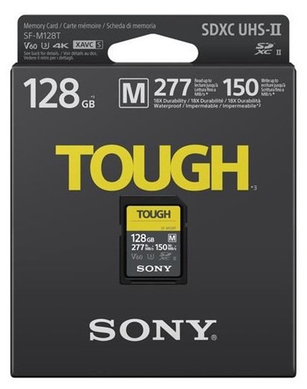 Picture of Sony | Tough Memory Card | UHS-II | 128 GB | SDXC | Flash memory class 10