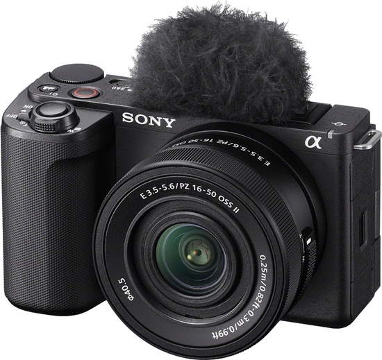 Picture of Sony Mirrorless Vlog Camera | ZV-E10M2KB ZV-E10 II and 16-50mm Lens Kit | Mirrorless Camera body | 27 MP | ISO sensitivity (max) 102400 | Display diagonal 3 " | Video recording | Wi-Fi | Fast Hybrid AF | Magnification 2 x | APS-C type (23.3 x 15.5 mm),