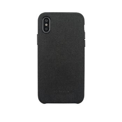 Attēls no SoSeven Apple iPhone X/XS Premium Gentleman Case Fabric Black