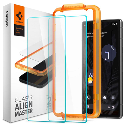 Picture of Spigen ALM GLAS.TR 2-PACK aizsargstikls telefonam 