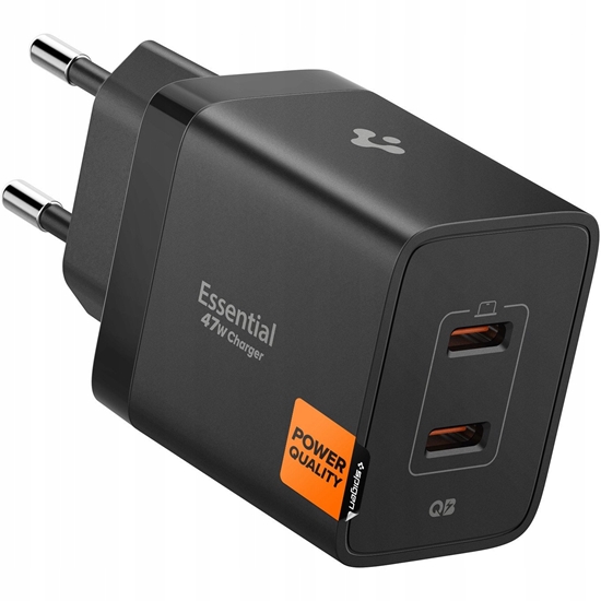 Picture of Spigen Essential 47W Wall Charger EE472EU, black