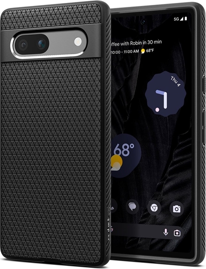 Изображение Spigen Etui Spigen Liquid Air Google Pixel 7a Matte Black