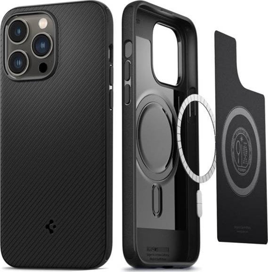 Изображение Spigen Etui Spigen Mag Armor Apple iPhone 14 Pro Matte Black