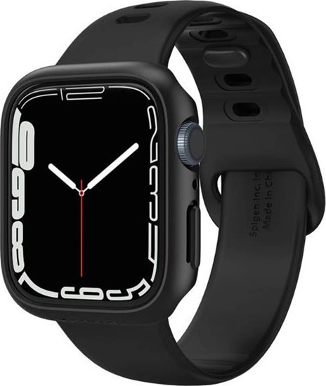 Изображение Spigen Etui Spigen Thin Fit Apple Watch 7 (45mm) Black