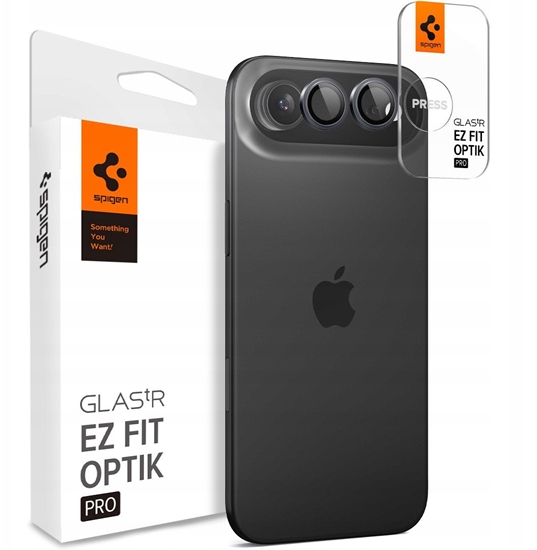 Picture of Spigen Glass tR EZ Fit Optik Pro 2 Pack, gray - iPhone Air