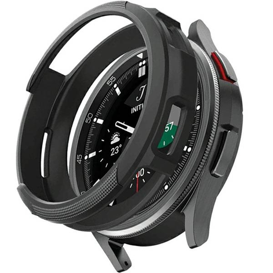 Picture of Spigen Liquid Air, matte black - Samsung Galaxy Watch6 Classic 47mm