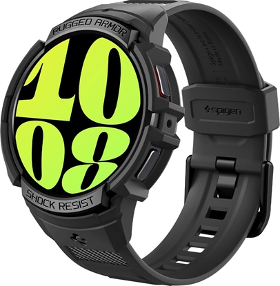 Attēls no Spigen Pasek Spigen Rugged Armor Pro Samsung Galaxy Watch 6 44mm Black