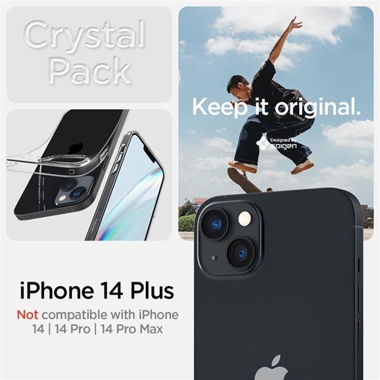 Picture of Spigen CRYSTAL PACK IPHONE 14 PLUS CRYSTAL CLEAR