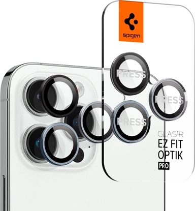 Изображение Spigen Glass EZ Fit Optik Pro 2 Pack, zero one - iPhone 15 Pro/15 Pro Max/14 Pro/14 Pro Max