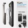 Изображение Spigen Spigen Tough Armor Case with MagSafe for iPhone 16e with Stand - Gray