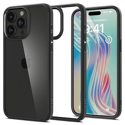 Attēls no Spigen Ultra Hybrid iPhone 15 Pro Max 6,7" czarny|