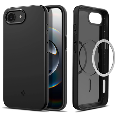Attēls no Spigen Thin Fit Mag iPhone 16e Case - Black