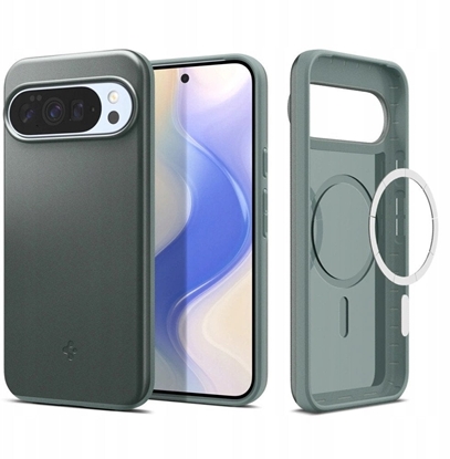Attēls no SPIGEN THIN FIT MAG MAGSAFE GOOGLE PIXEL 10 / 10 PRO SAGE GREEN