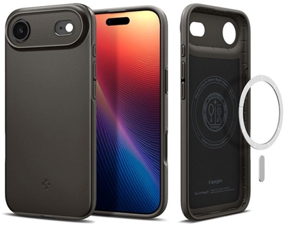 Attēls no Spigen Thin Fit MagSafe, gunmetal - iPhone Air
