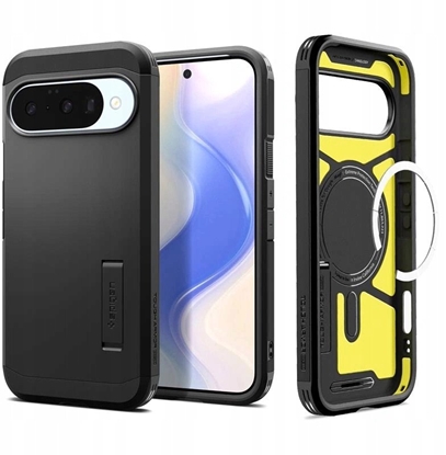 Attēls no Spigen Tough Armor MagSafe, black - Google Pixel 10 Pro/Pixel 10
