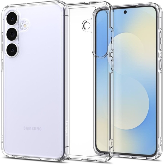 Изображение Spigen Ultra Hybrid - Etui do Samsung Galaxy S25 FE (Crystal Clear)