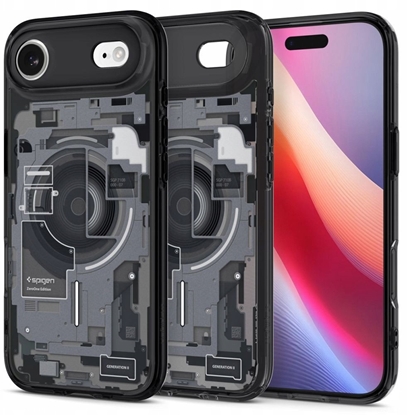 Изображение SPIGEN ULTRA HYBRID MAG MAGSAFE IPHONE 17 AIR ZERO ONE BLACK