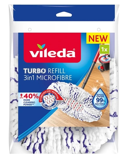 Picture of Spin Mop Refill Vileda TURBO 3in1 Microfiber 1 pc(s)
