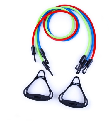 Attēls no Spokey Tubing Backer II róne poziomy oporu w zestawie wielokolorowy 3 szt.