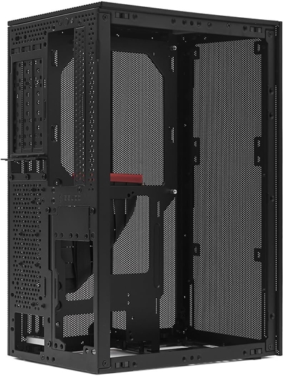 Изображение Ssupd Meshroom S PCIE 5.0 Edition PC Gehuse, Mini-Tower, Mini-ITX Gehuse - schwarz