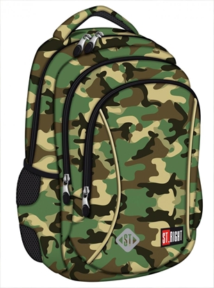 Изображение St. Majewski Plecak 3-komorowy Moro