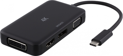 Picture of Stacja/replikator Deltaco USB-C (USBC-MULTI)