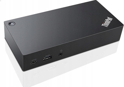 Attēls no Stacja/replikator Lenovo ThinkPad Dock USB-C 90W (40A90090DE)