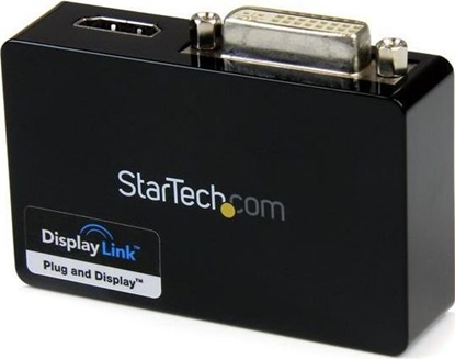 Attēls no Stacja/replikator StarTech USB - HDMI - DVI Czarny  (USB32HDDVII)